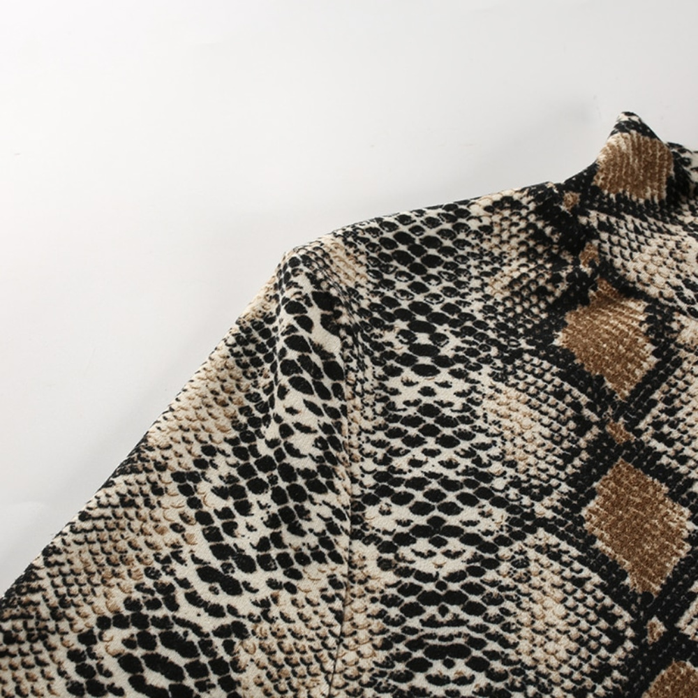HOST PICK- Limited Vintage Snake Skin Dress - Picture 6 of 8